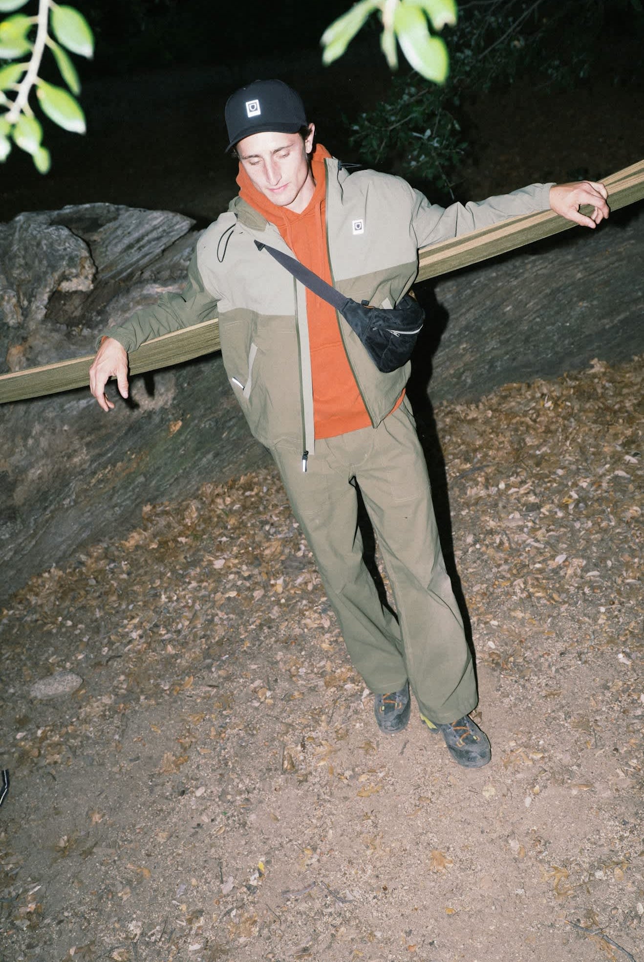 Men's Journey Zip Jacket in the color Dark Olive/Olive Surplus - Men's Lifestyle image