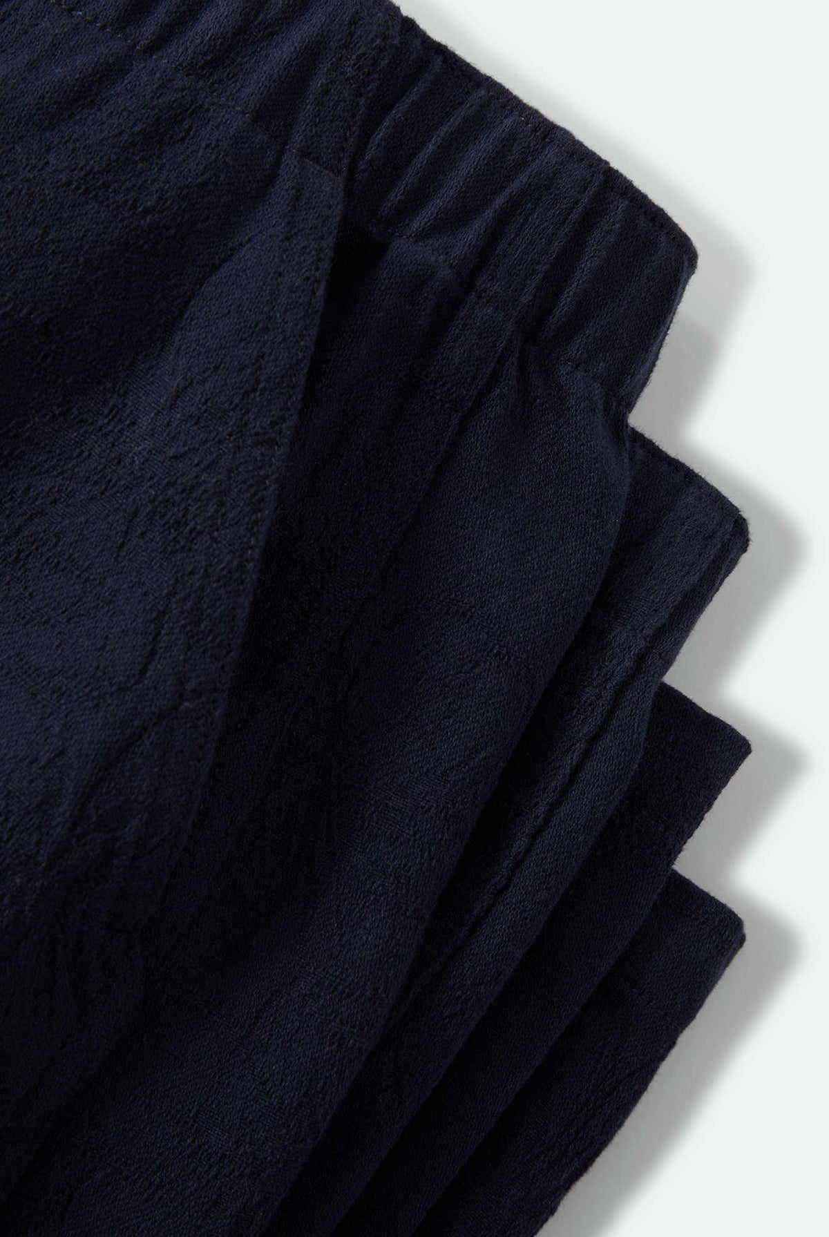 Women's Utility Everyday Barrel Pant in the color Washed Navy - Additional Laydown image