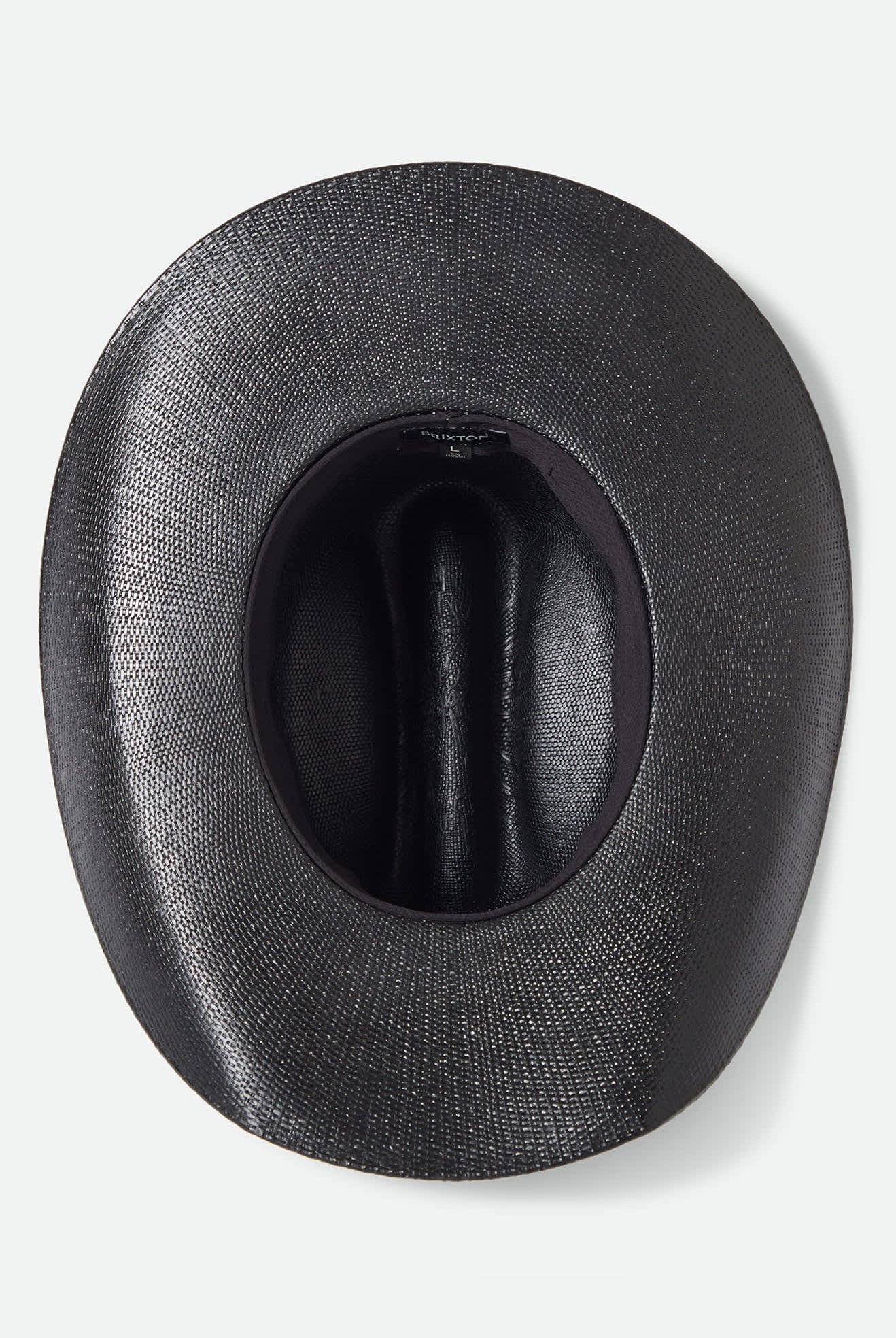 Unisex Laredo Straw Cowboy Hat in the color Black - Additional Laydown image