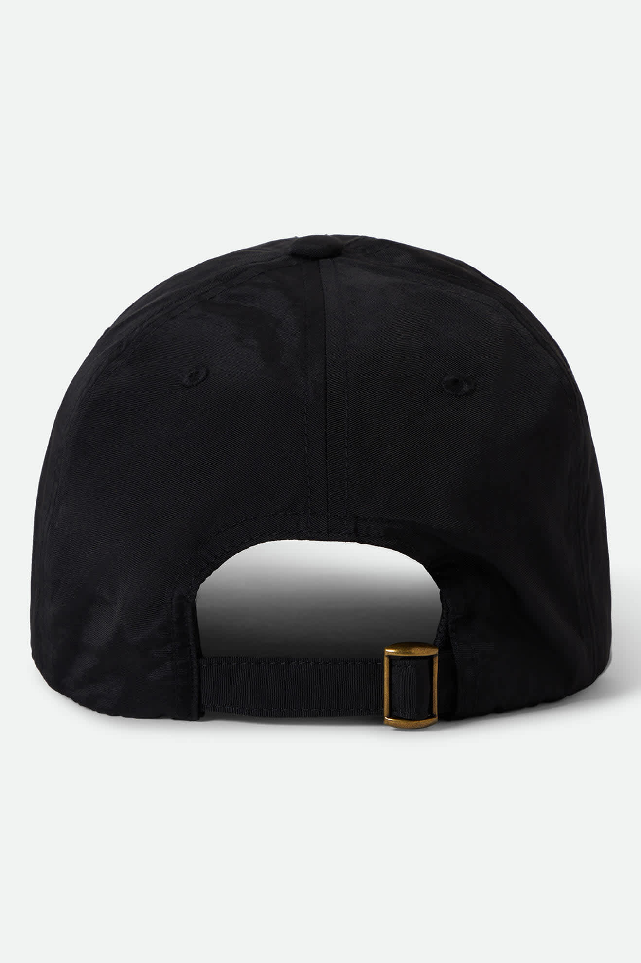 Unisex Woodburn Netplus Adjustable Hat in the color Black Nylon - Back Style View