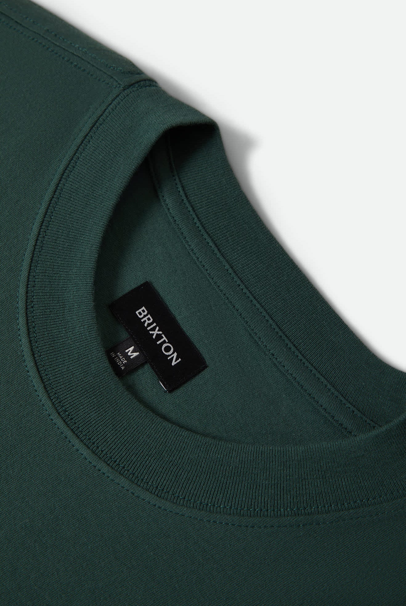 Men's Primary Short Sleeve Cropped Shirt in the color Primal Green - Additional Laydown image