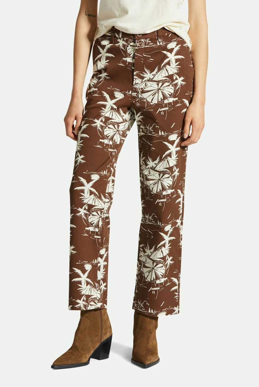 Women's Fit, Front View | Victory Pant - Sepia