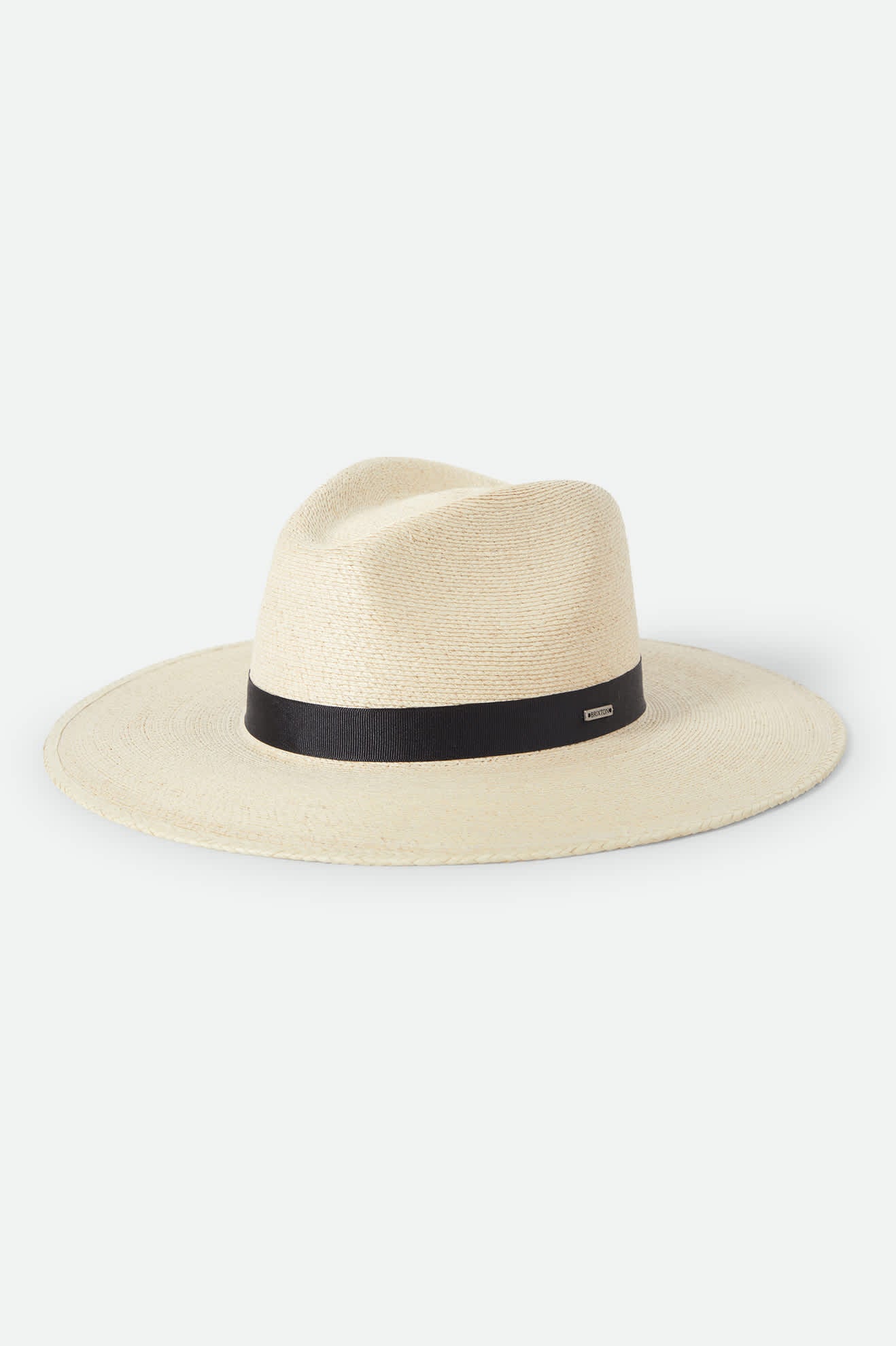 Women's Harper Straw Hat in the color Natural - Front Product Laydown Image