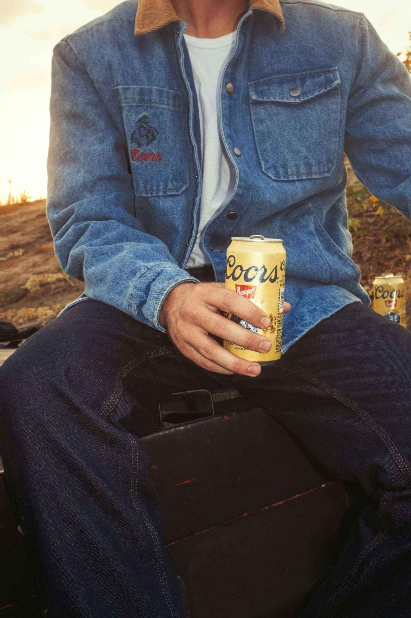 Men's Lifestyle 3 | Coors Colt Durham Jacket - Washed Denim