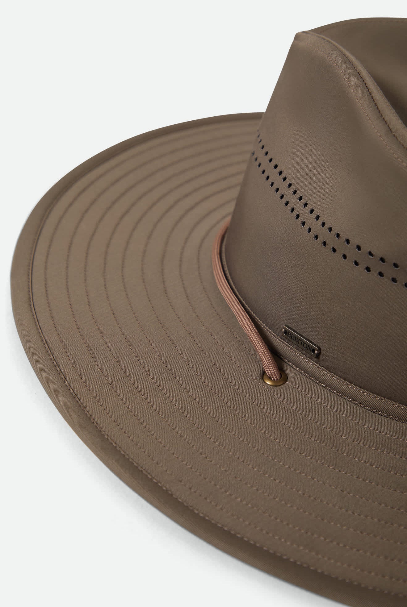 Unisex Beck Journey Hat in the color Olive - Additional Laydown image