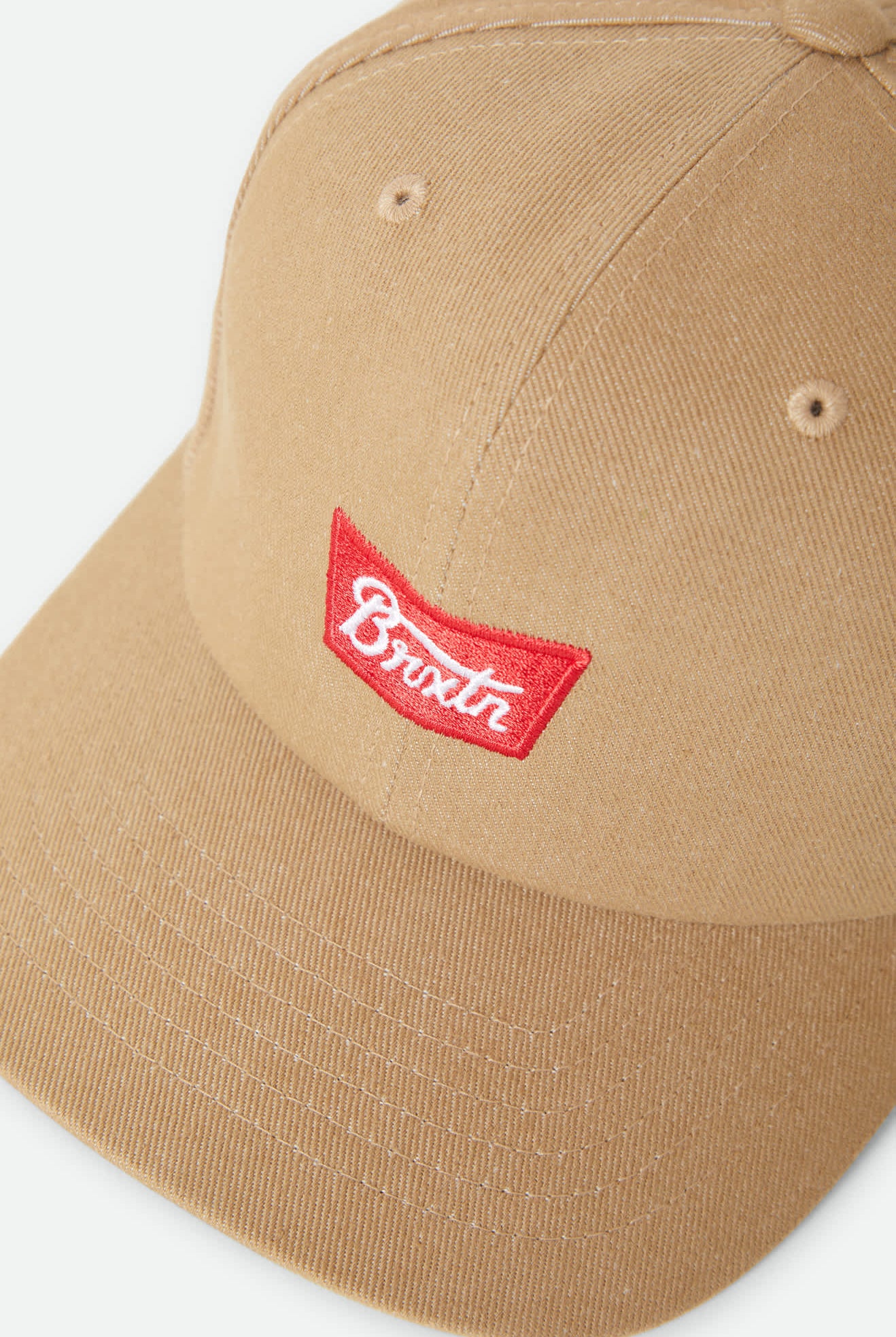 Unisex Stith Adjustable Hat in the color Khaki - Additional Laydown image