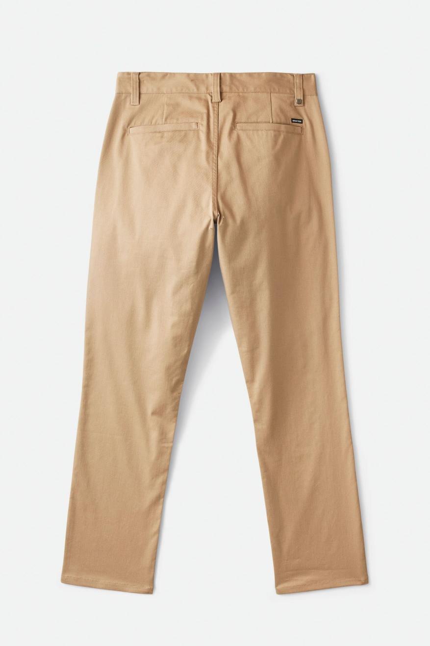 Back Laydown Image for Choice Chino Regular Pant - Khaki