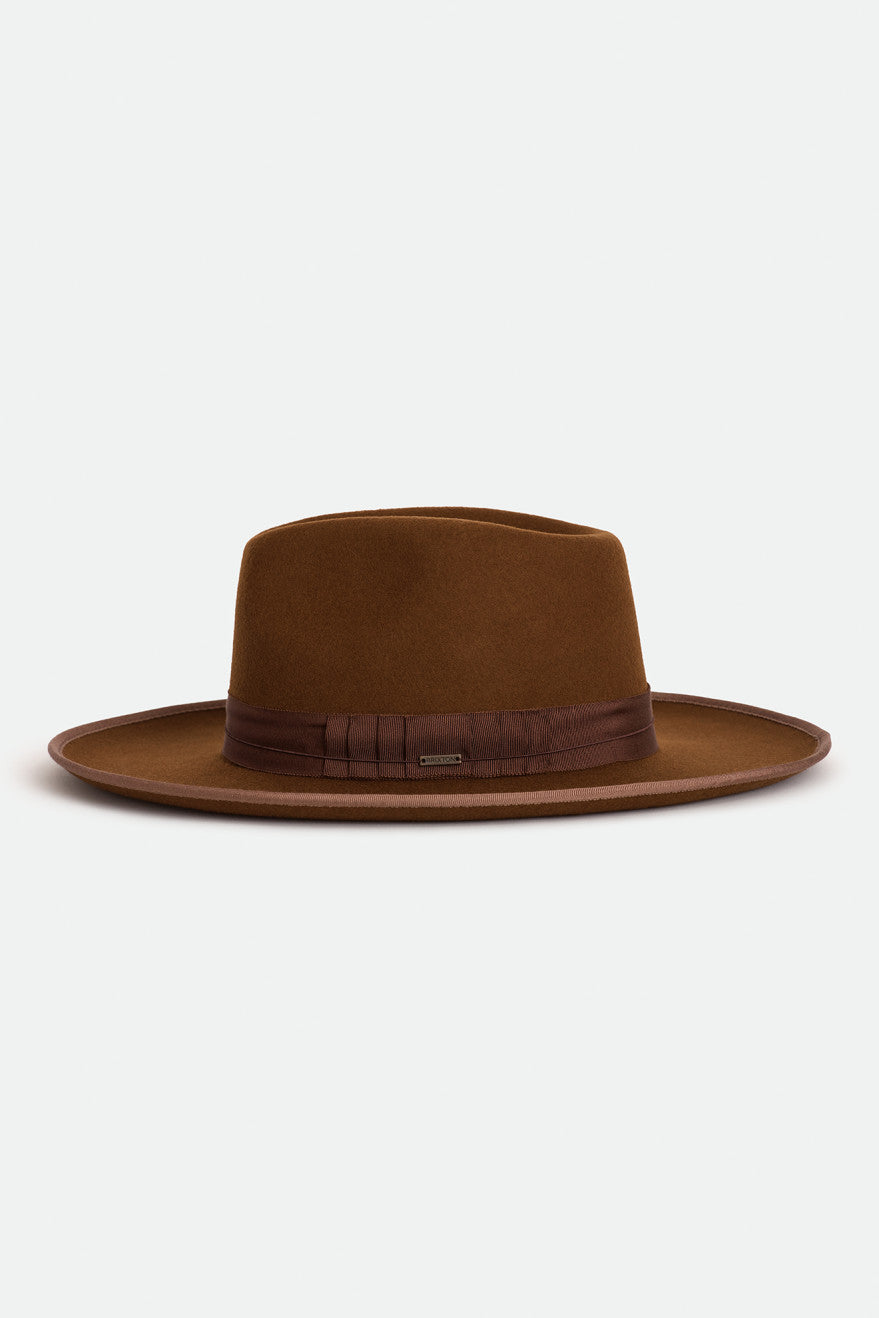 Unisex Reno Fedora - Coffee - Additional Laydown 1