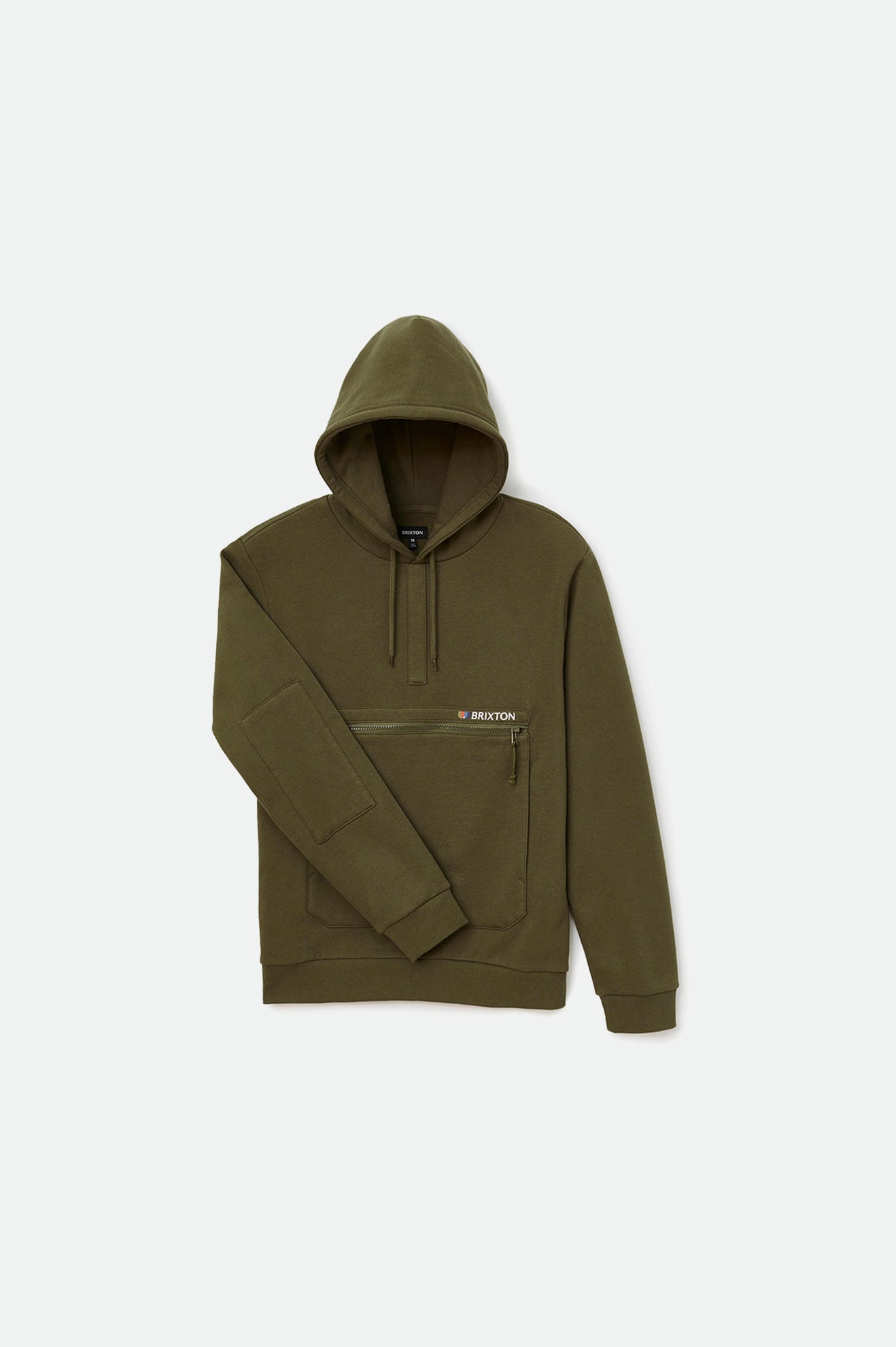 Men's Alton Line Crossover Hood - Military Olive - Back Side