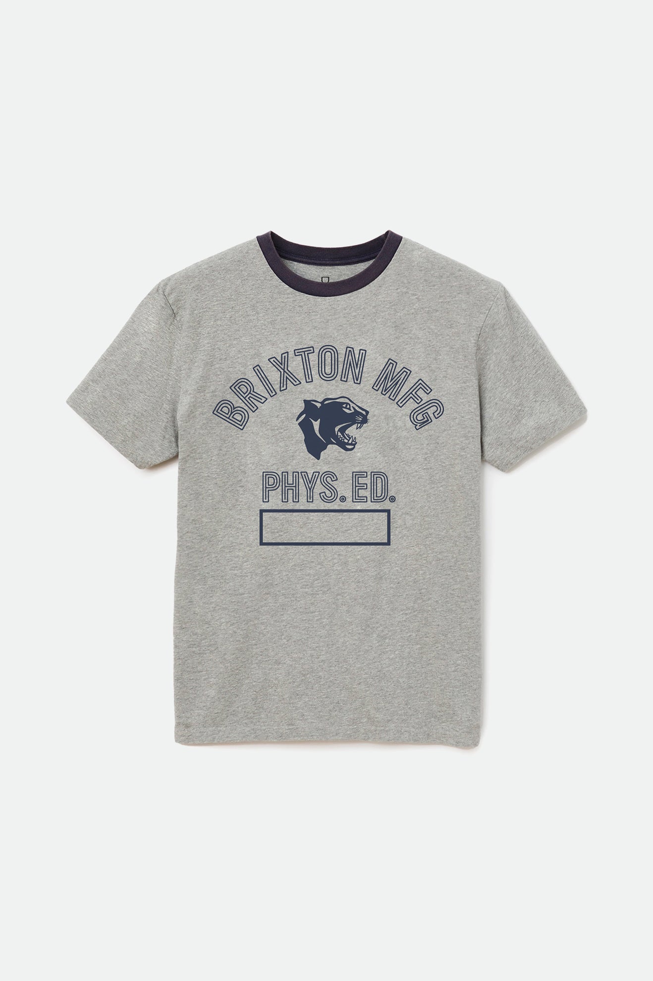 Men's Phys. Ed. S/S Standard Tee - Heather Grey - Front Side