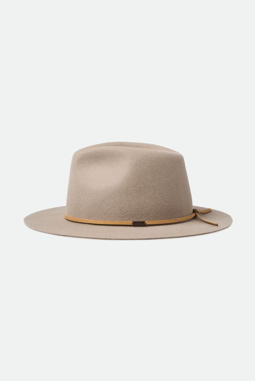 Brixton Unisex Wesley Fedora - Safari | Extra Shot