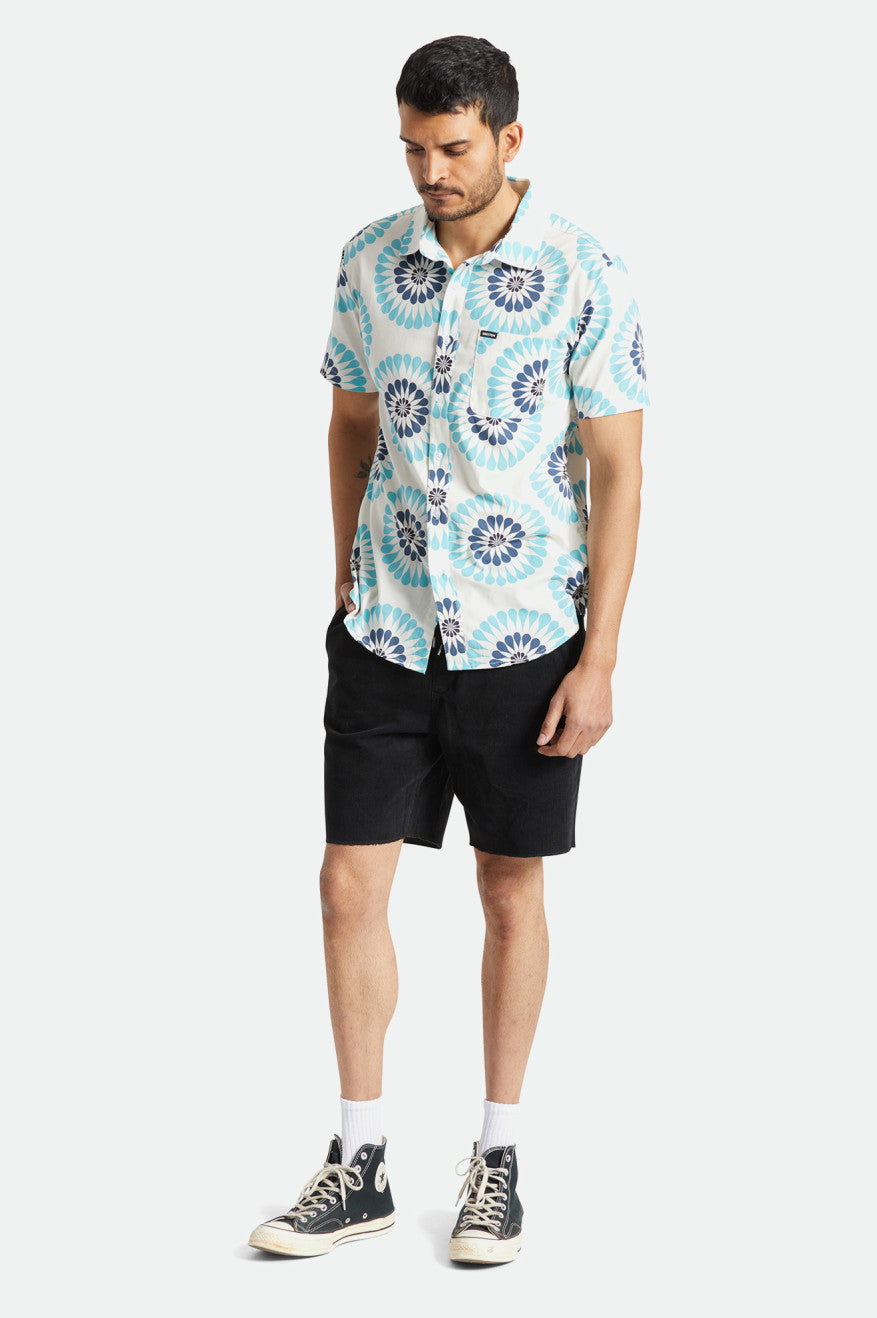 Men's Fit, Featured View | Madrid II Corduroy Short 8" - Black Cord