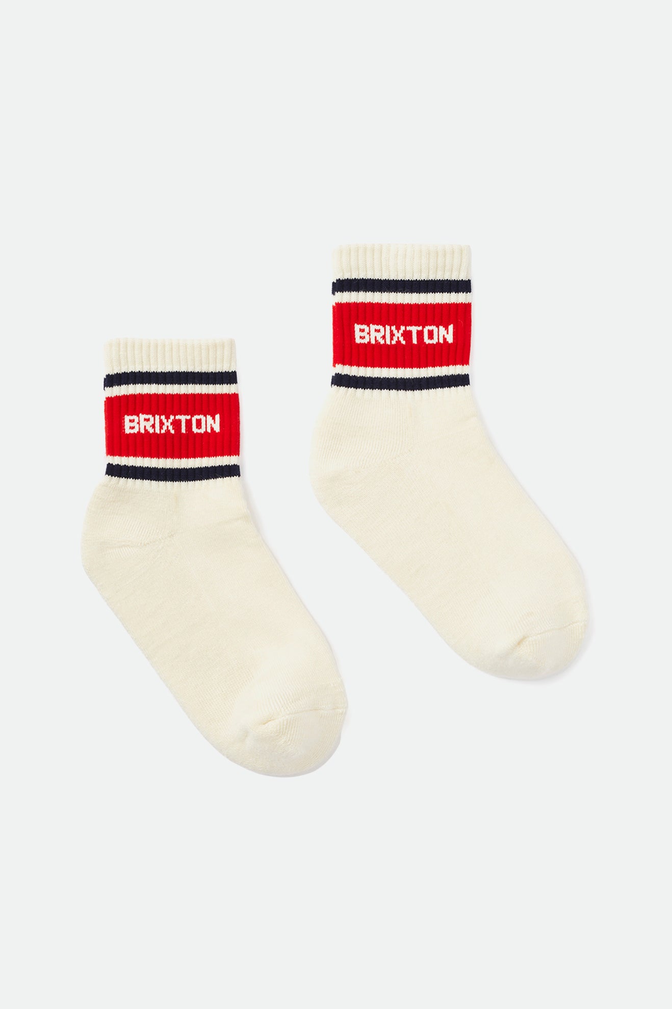 Women's Phys. Ed. Hi Top Sock - White - Front Side