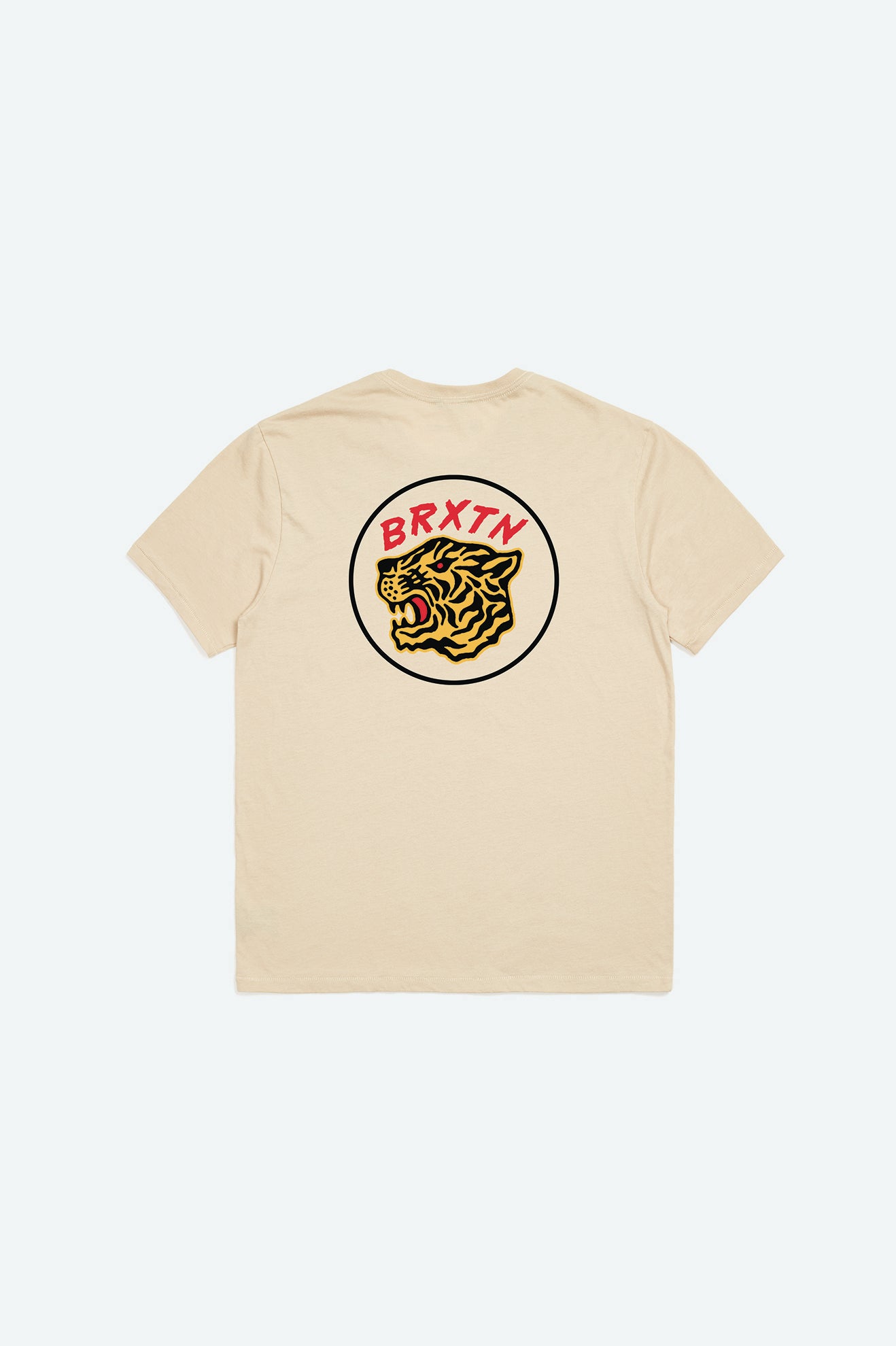 Men's Kit S/S Standard Tee - Natural Worn Wash - Back Side