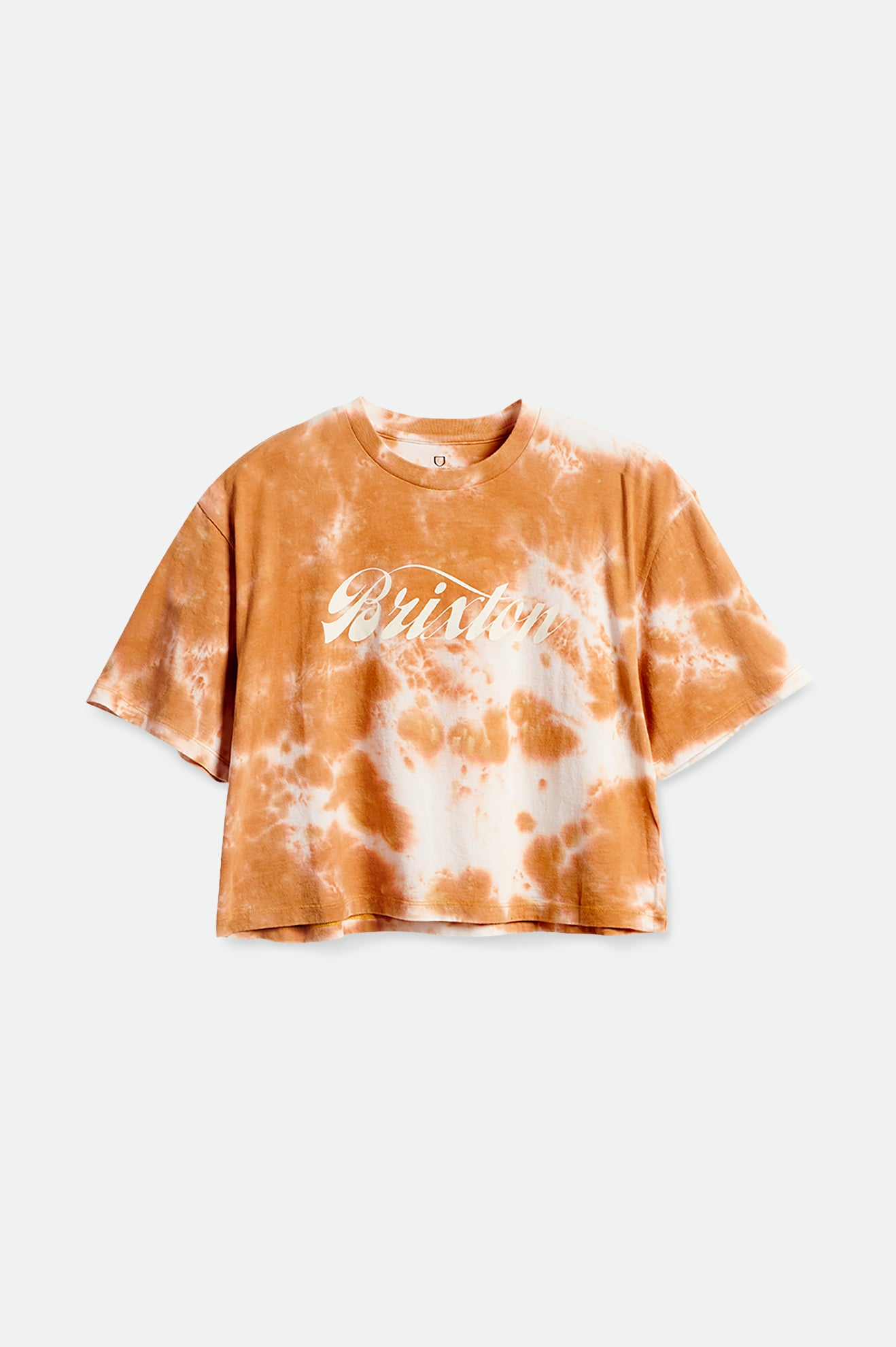 Women's Script Women's S/S Skimmer Tee - Lion/Off White Cloud Wash - Front Side