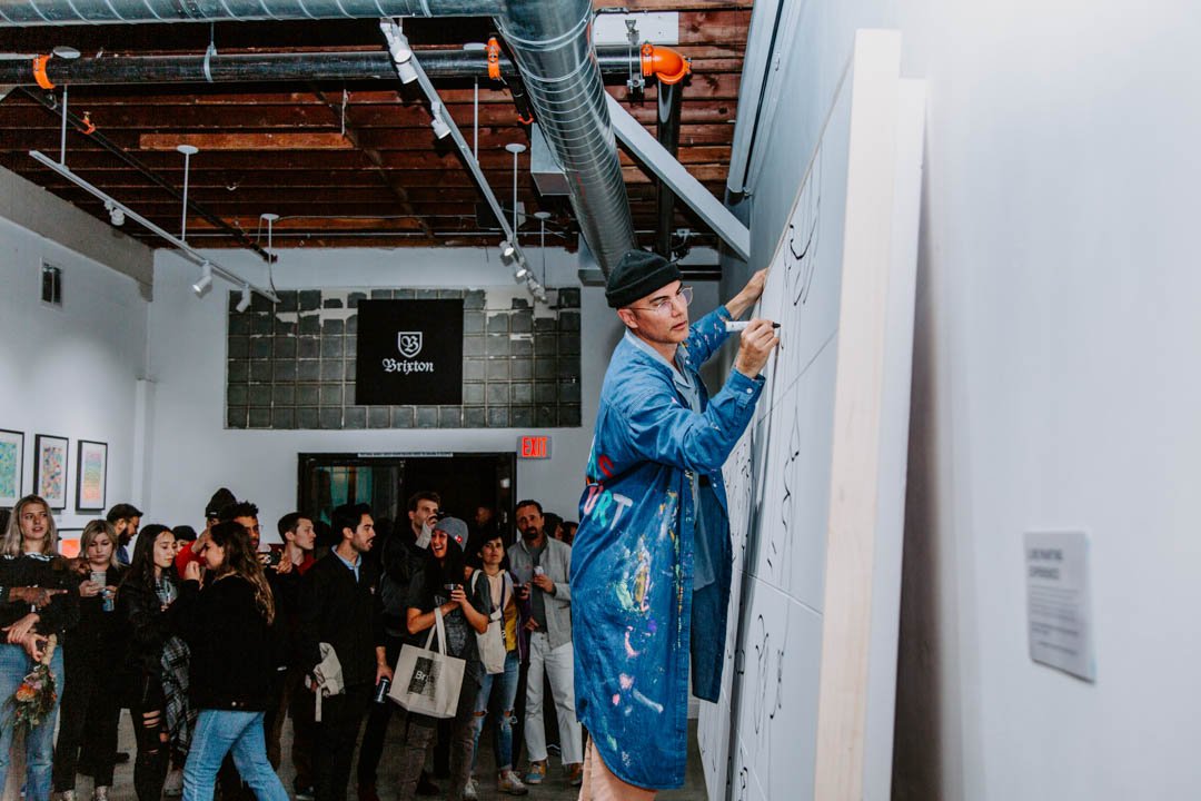 Brixton Broadcast: Brixton Visual Relay: Collection Launch & Live Art Performance by Lucas Beaufort