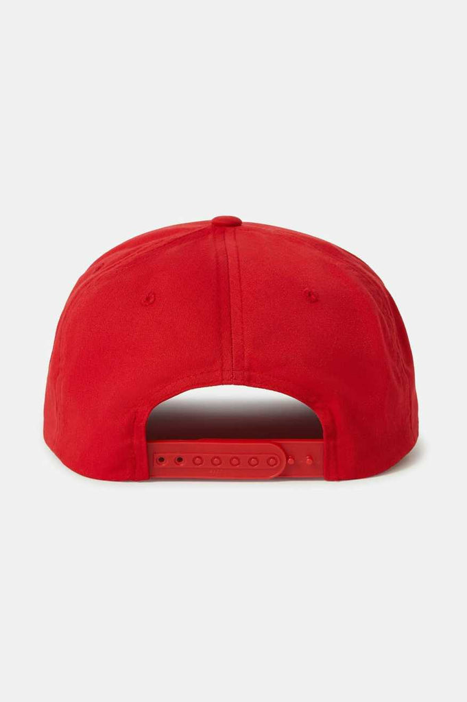 Brixton Unisex Coors Start Your Legacy Banquet Hops Snapback - Red | Back