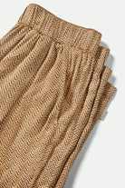 Women's Hudson Lounge Pant in the color Washed Copper/Whitecap - Additional Laydown image