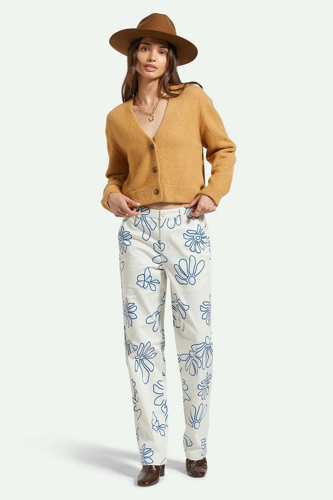 Women's Lifestyle 1 | Bedford Pant - Off White Daisy