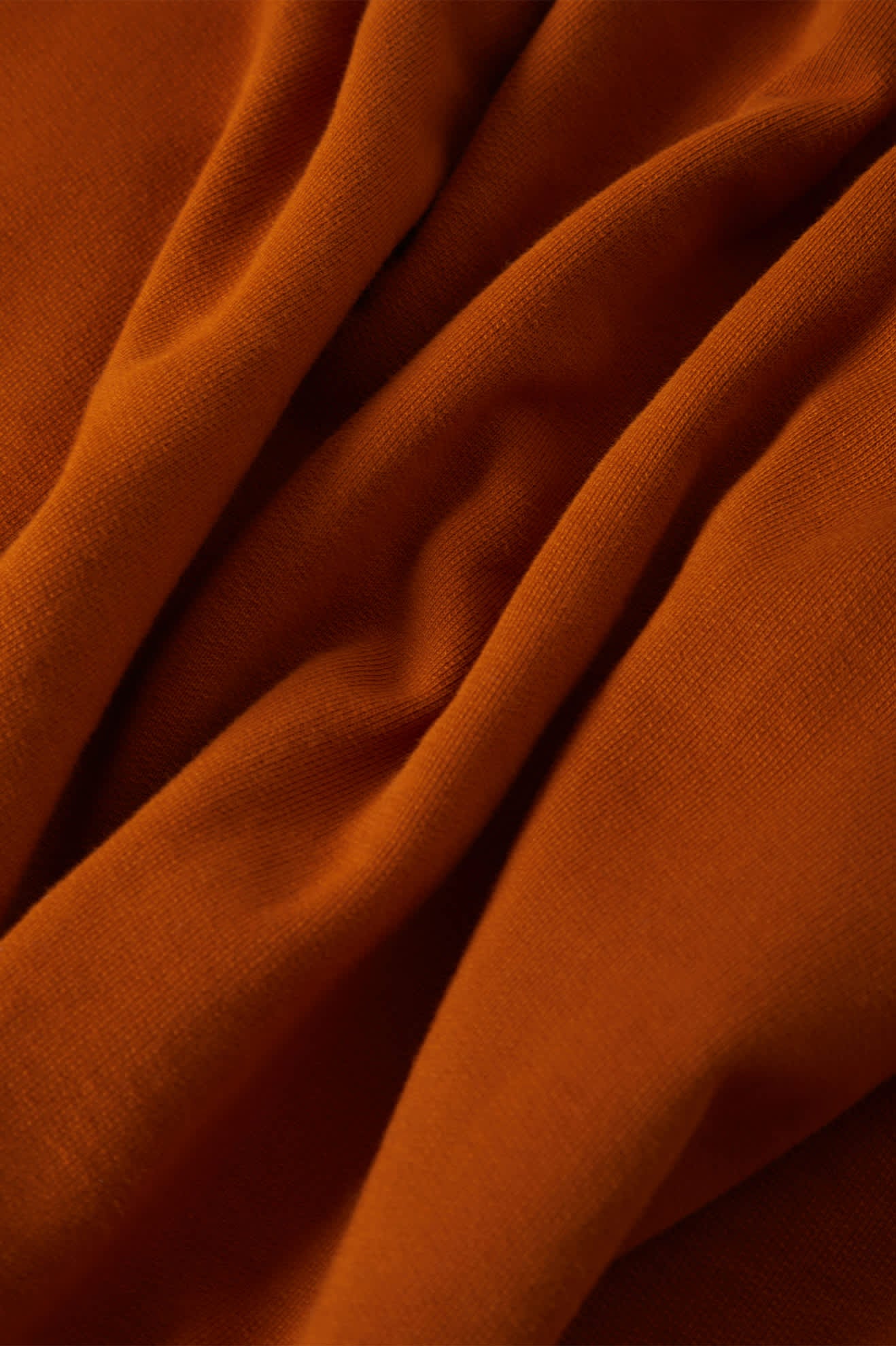 Men's Embroidered Heavyweight Crew in the color Rustic Caramel - Additional Laydown image