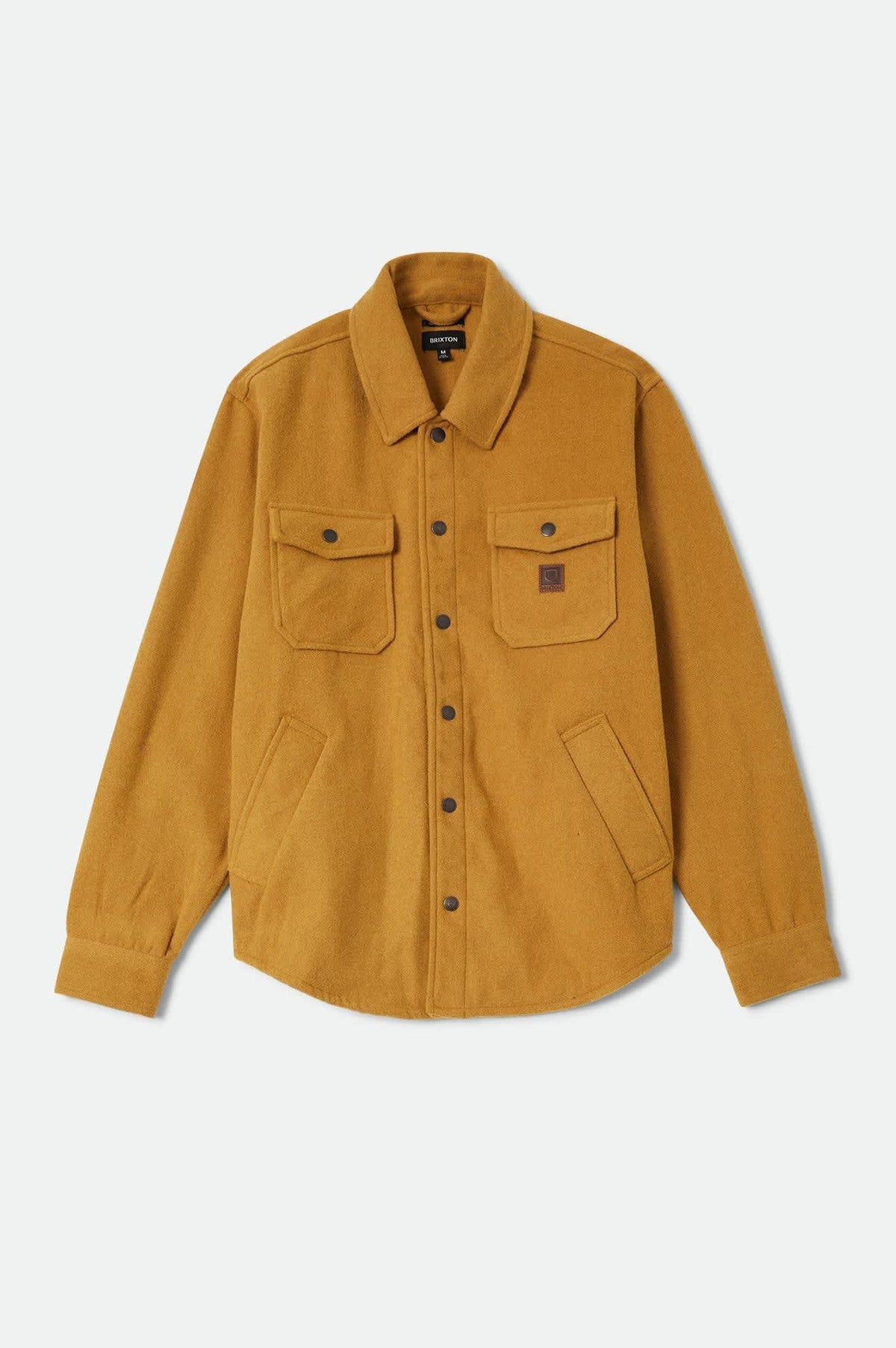 Men's Textured Durham Jacket in the color Dusted Ochre - Front Product Laydown Image
