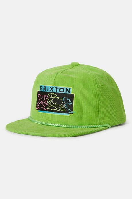 Brixton Unisex Neon Pack MP Snapback - Green | Profile