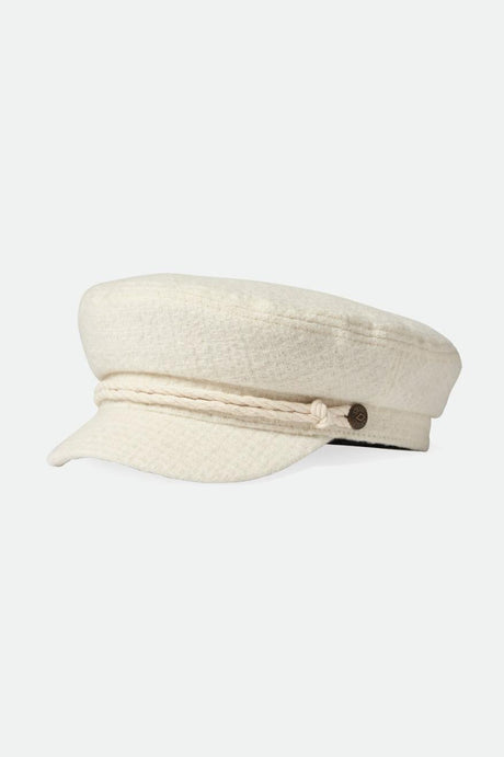 Brixton Women's Fiddler Fisherman Cap - Off White Boucle | Profile