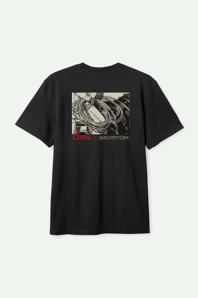 Back Laydown Image for Coors Range S/S Standard T-Shirt - Black