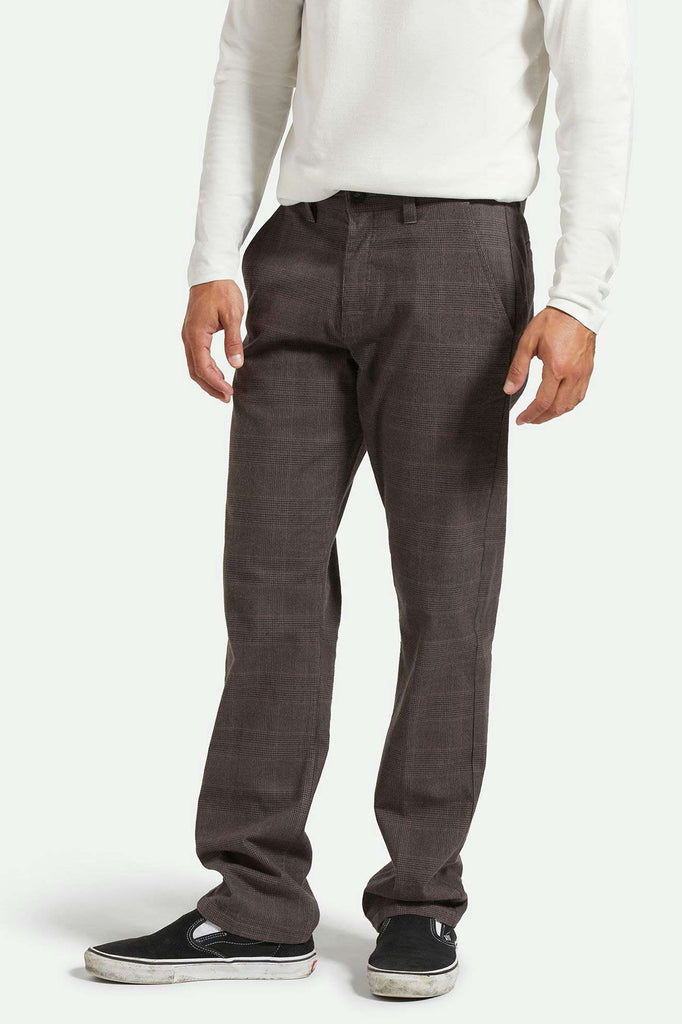 Men's Lifestyle 1 | Choice Chino Regular Pant - Black Houndstooth