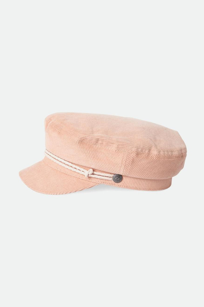 Brixton Fiddler Fisherman Cap - Soft Pink Cord