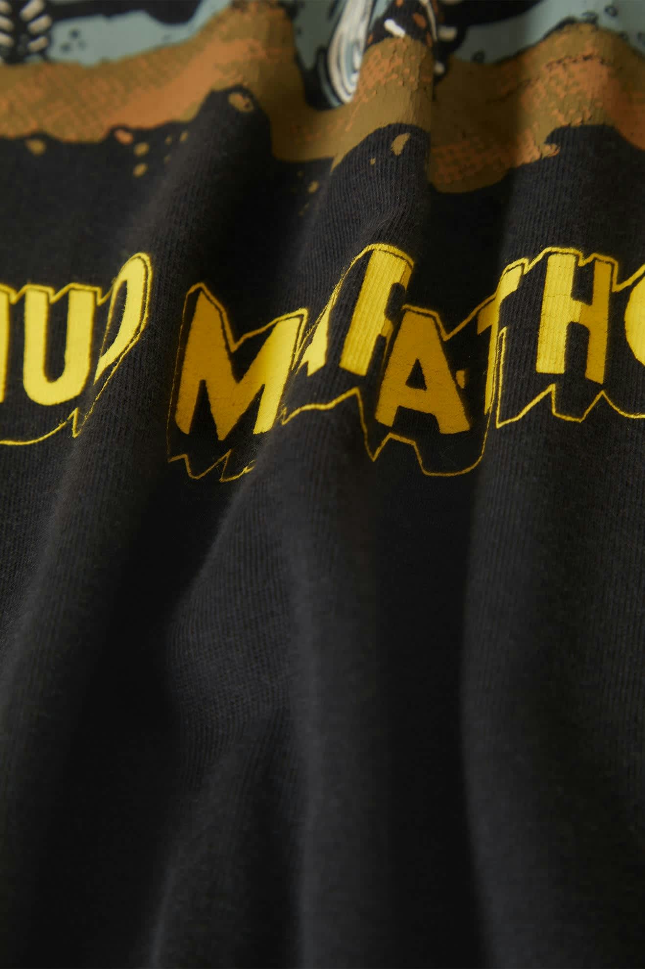 Men's Ford Mud Marathon L/S Standard T-Shirt in the color Burnt Rubber - Additional Laydown image