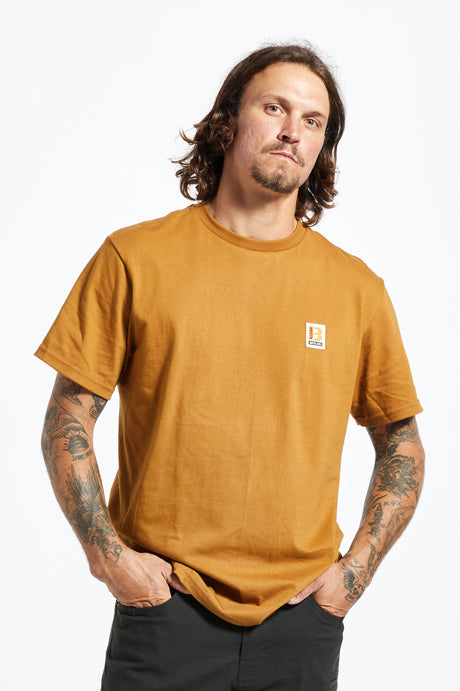 Builders S/S Standard Tee - Golden Brown