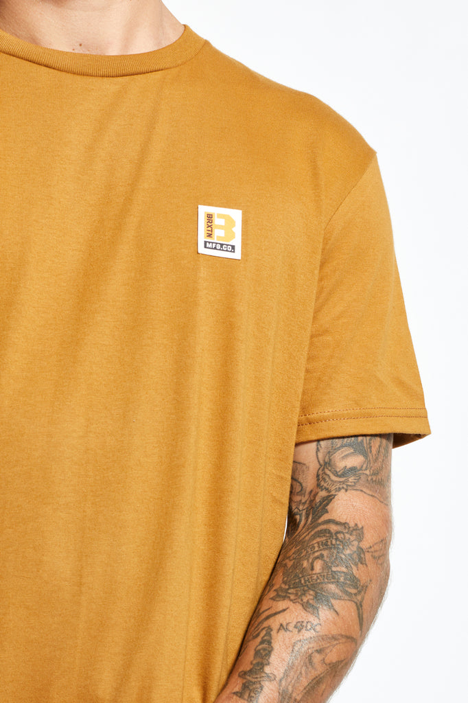 Brixton Builders S/S Standard Tee - Golden Brown