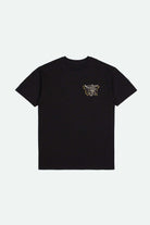 Brixton Men's Battle S/S Standard T-Shirt - Black | Main