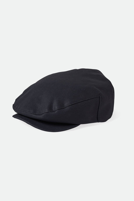 Brixton Unisex Hooligan Flat Cap - Washed Navy | Profile