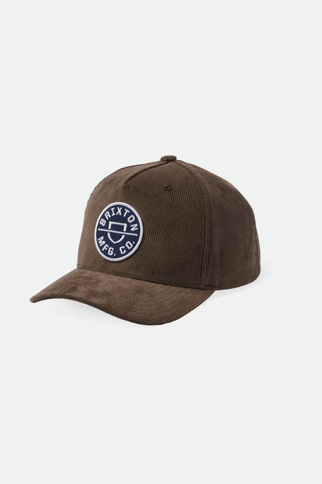 Crest MP Snapback - Dark Earth Cord