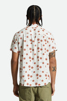 Men's Fit, Back View | Charter Slub S/S Woven Shirt - Off White Sol