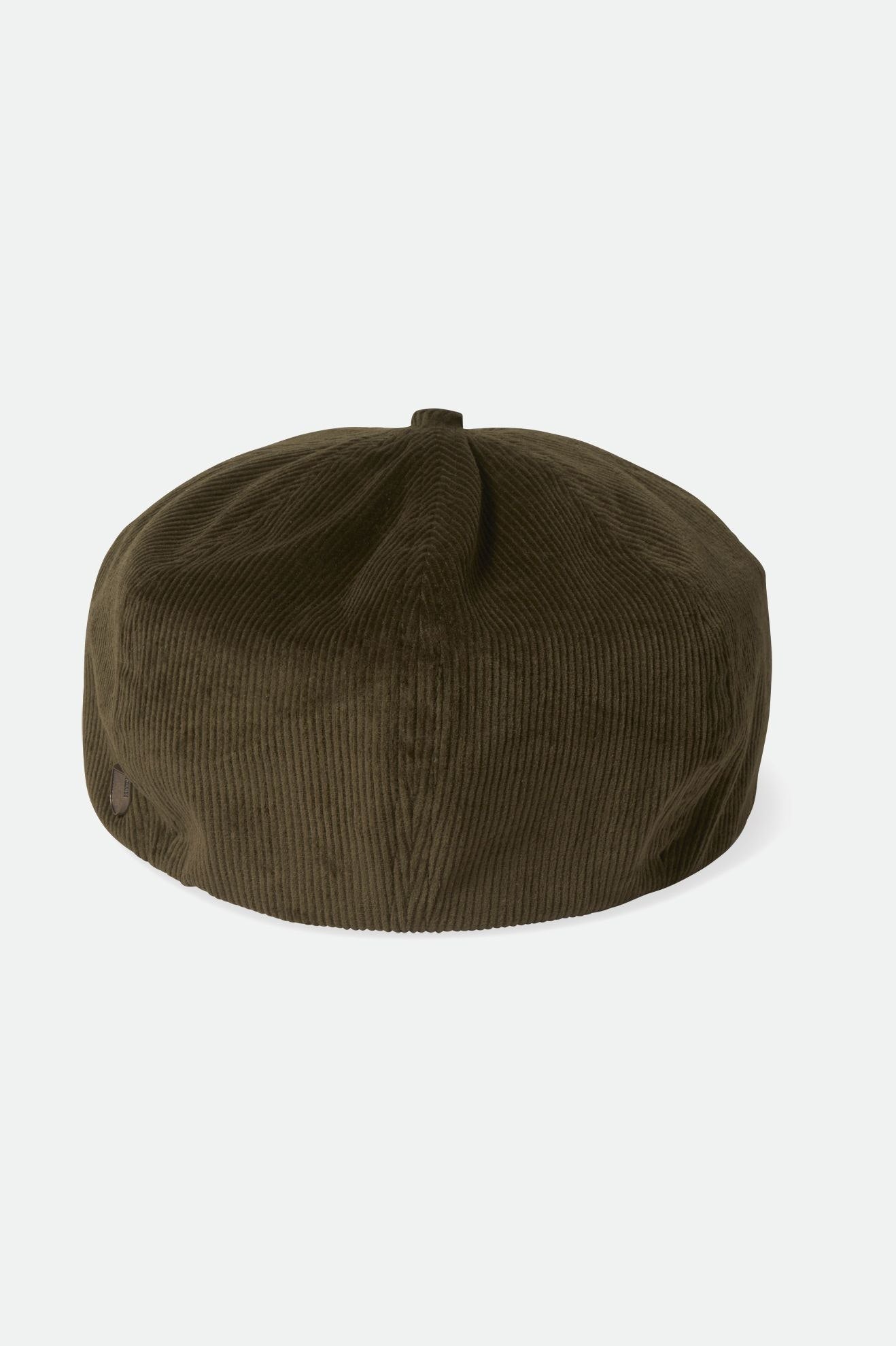 Brixton Unisex Brood Newsboy Cap - Moss Green | Back