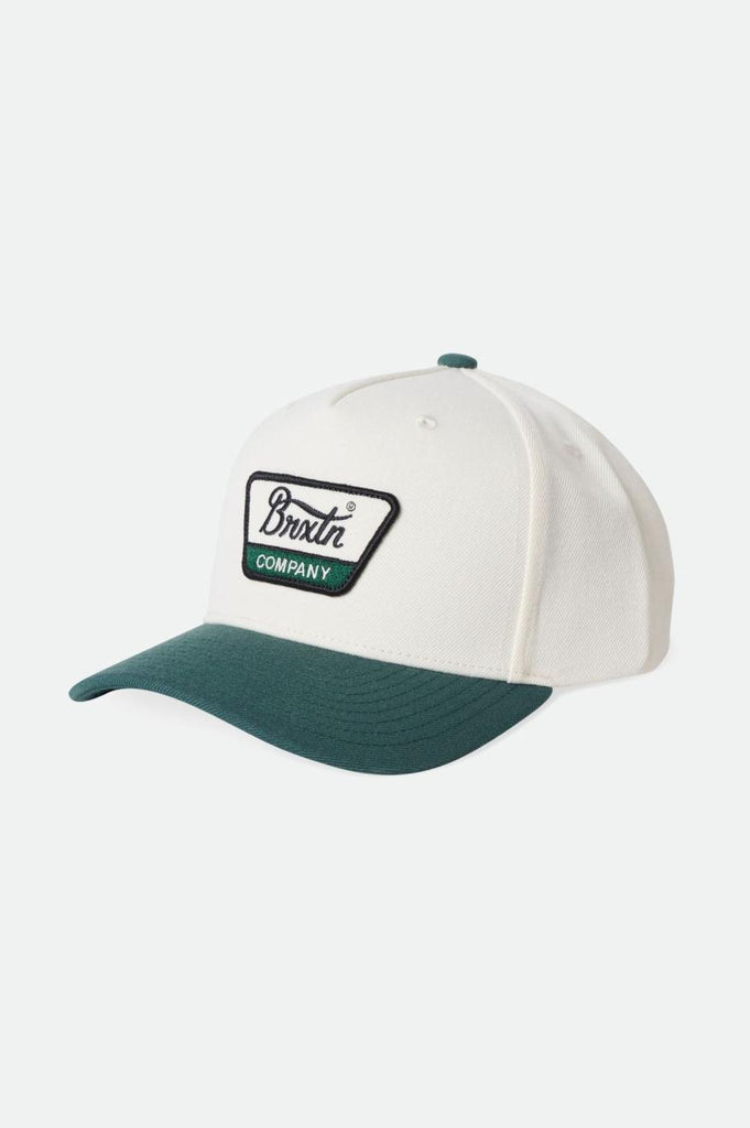 Brixton Linwood C Netplus MP Snapback - Whitecap/Pine Needle