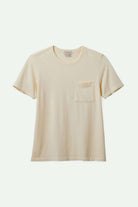 Women'sCarefree Organic Garment Dye Perfect Pocket T-Shirt - White Smoke| Main