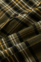 Men's Bowery L/S Flannel in the color Ivy Green/Olive Surplus/Black - Additional Laydown image