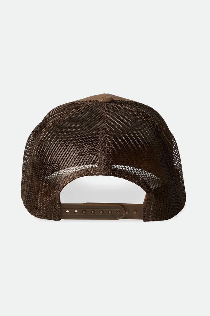 Brixton Crest Netplus MP Trucker Hat - Desert Palm/Desert Palm