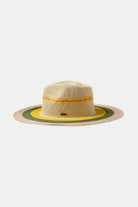Brixton Women's Pauma Straw Fedora - Natural | Extra Shot