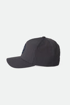 Brixton Men's Crest Netplus MP Snapback - Charcoal/Navy | Extra Shot