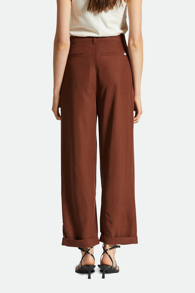 Women's Fit, Back View | Victory Trouser Pant - Sepia