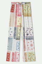 Women's Silky Hudson Lounge Pant in the color Multi Color Bandana - Front Product View