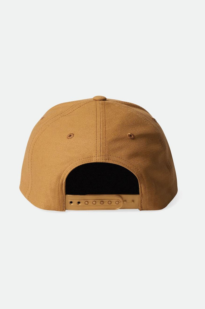 Brixton Stockton Netplus MP Snapback - Golden Brown