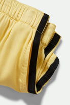 Women's Silky Boxer Short in the color Panna Cotta - Additional Laydown image