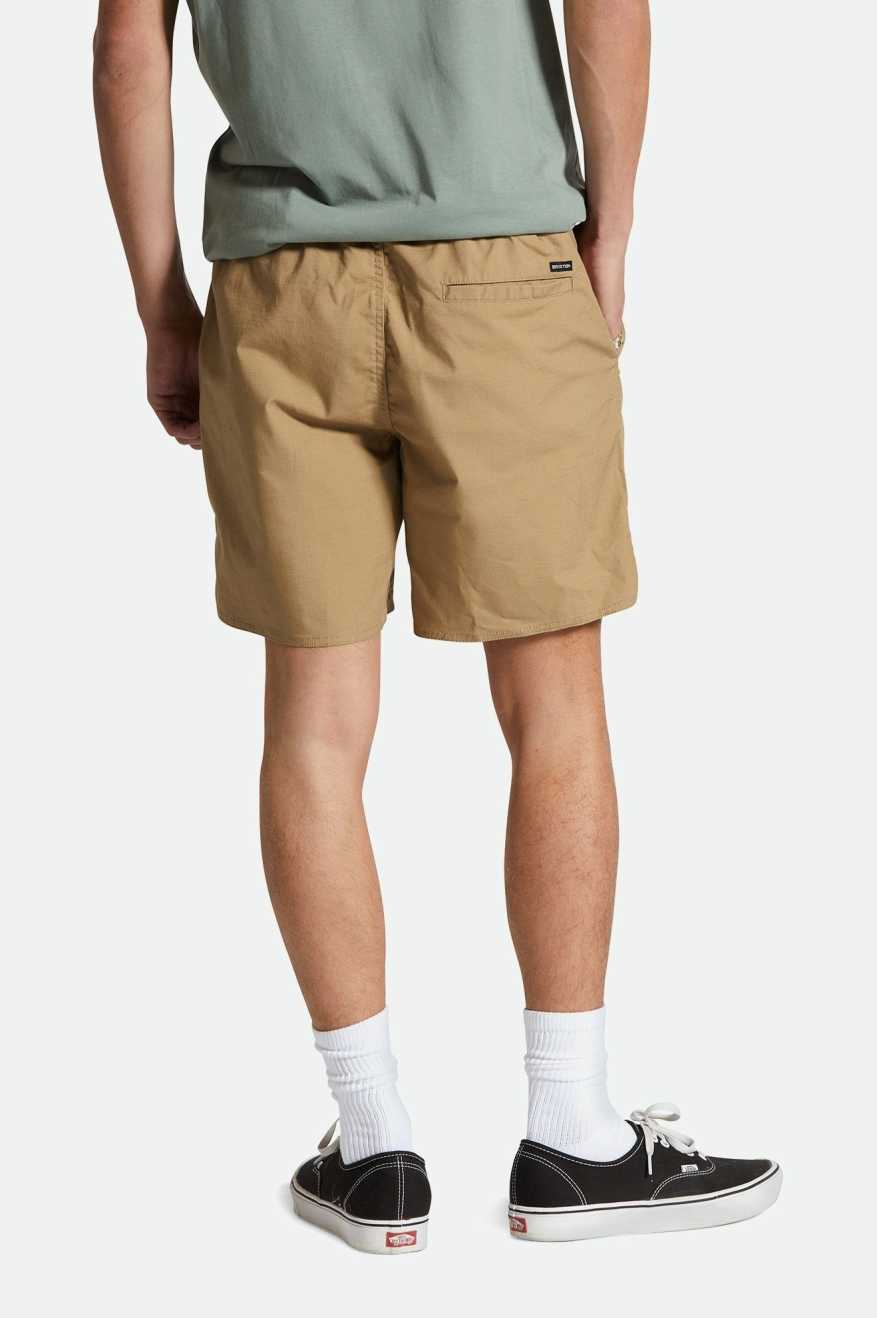 Men's Back Fit Image | Everyday Coolmax Short - Khaki