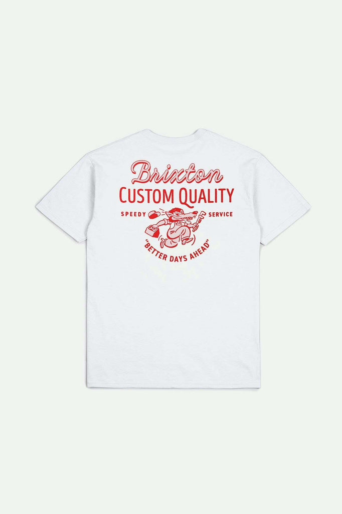 Back Laydown Image for Better Days S/S Standard T-Shirt - White